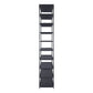 Artiss 10-Tier Shoe Rack Stackable 50 Pairs Black