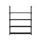 Artiss Shoe Rack Stackable Shelves 4 Tiers 55cm Shoes Storage Stand Black