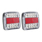 Giantz Pair 26 LED Tail Lights Stop Reverse Indicator 12V Ute Trailer Truck