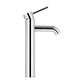 Cefito Bathroom Basin Mixer Tap Round Tall Faucet Vanity Laundry Chrome