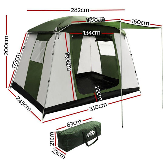 Weisshorn Camping Tent 6 Person Tents Family Hiking Dome