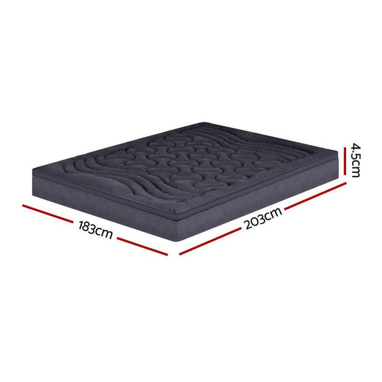 Giselle Bedding Mattress Topper Pillowtop 3-Zone King