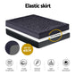 Giselle Bedding Mattress Topper Pillowtop 3-Zone King Single