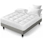 Giselle Bedding Mattress Topper Pillowtop Bamboo King Single