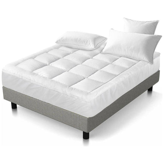 Giselle Bedding Mattress Topper Pillowtop Bamboo Queen