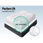 Giselle Bedding Mattress Topper Pillowtop Bamboo Single