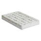 Giselle Bedding Mattress Topper Pillowtop Bamboo 7.5cm King Single