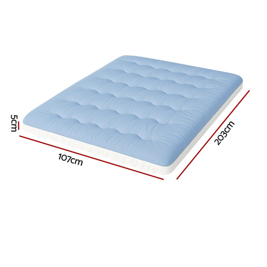 Giselle 5cm Mattress Topper Pillowtop toppers Double-Sided King Single