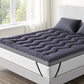 Giselle 5cm Mattress Topper Pillowtop toppers Bamboo Charcoal Queen