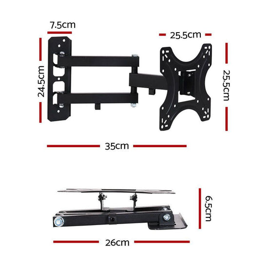 Artiss TV Wall Mount Bracket for 17"-42" LED LCD TVs Full Motion Strong Arms