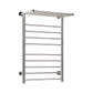 Devanti Electric Heated Towel Rail Rack 14 Bars Wall Mounted Clothes Dry Warmer