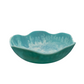 Handmade Resin Bowl - Ocean Swirl Blue | Wavy Edge | 15.5cm | Small Decorative Bowl