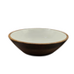 Handcrafted Mango Wood & Enamel Serving Bowl - Natural & Food-Safe