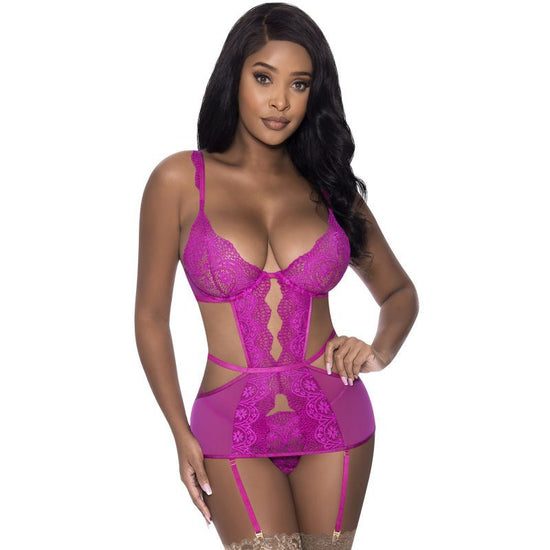 Cutout Dress And G String Set