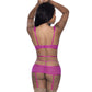 Cutout Dress And G String Set