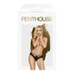 Penthouse Mermaid Fantasy Panties Black L/Xl
