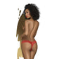 Penthouse Dangerous Darling Panties Red L/Xl