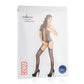 Passion Lingerie Bodystocking Fishnet With Open Cleavage Blk