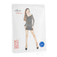 Passion Lingerie Brand Mini Dress Blk With Mesh Sleeves And Sides