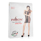 Passion Lingerie Brand Dress Translucent With Open Sides Blk