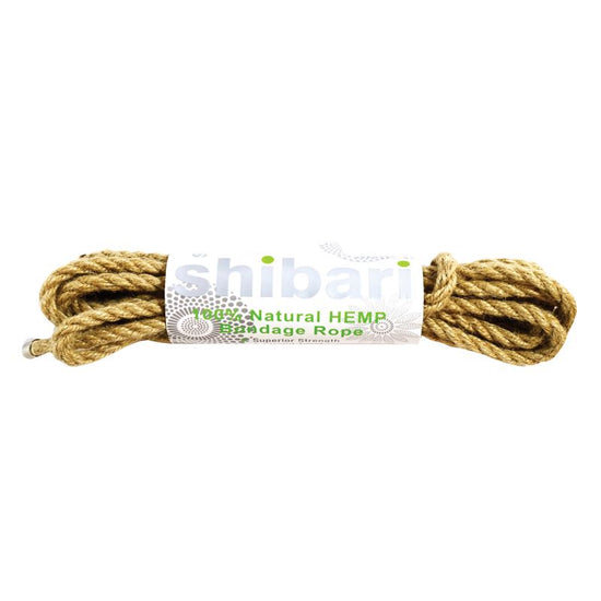 Shibari Rope 100% Natural Hemp 5M - Brown