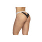 Mapale Lace Keyhole V Back Pantie Black