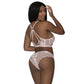 Exposed Lingerie Lace Cami And Short Set