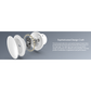 LED Motion Sensor Night Light Indoor, Cordless Battery Powered,Stick-on Warm White Light with Built-in Infrared Motion Detection, Sensor Light for Hallway,Bedroom