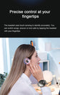 2-in-1 Smartwatch w/Earphones & Charging Dock | 4GB MP3, Health Tracker | Titanium Grey | World’s First Patented