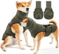Pet Products Dog Anxiety Vest and Coat, Vet Visits and Separation - Keep Pet Calm, Dog Jacket for Thunder, Fireworks, Anti Anxiety Vest for Dogs and Cat Body and Ear, Green, M