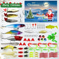 Fishing Lures Tackle Set for Fisher Men, Father, Granpa, Boys - 2025 Christmas Surprise Gift 78pcs