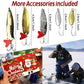 Fishing Lures Tackle Set for Fisher Men, Father, Granpa, Boys - 2025 Christmas Surprise Gift 78pcs