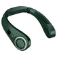 Portable Neck Fan Upgraded, Neckbrace Personal Hands Free, 5 Speed Gears Adjustment, 2000 mAh Wearable Bladeless Quiet Rechargeable for Outdoor Indoor, Gifts for Women Men- Green Christmas Gifts