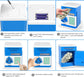 Toys for Kids Ages 5-7, 8-10, Electronic ATM Password Cash Coin Can Auto Scroll Paper Money Saving Box Toys for 6 7 8 9 10 11 12 Year Old Girl Christmas Birthday Gifts blue