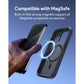 Aukey Urban Guard Elite Magnetic Hard-Shell iPhone 15 Pro Phone Case - Dark Gray (UG10C)