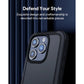 Aukey Urban Guard Elite Magnetic Hard-Shell iPhone 15 Pro Phone Case - Dark Gray (UG10C)