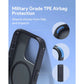 Aukey Urban Guard Elite Magnetic Hard-Shell iPhone 15 Pro Phone Case - Dark Gray (UG10C)