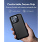 Aukey Urban Guard Elite Magnetic Hard-Shell iPhone 15 Pro Phone Case - Dark Gray (UG10C)