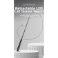 pet products Interactive LED telescopic pole cat teaser stick