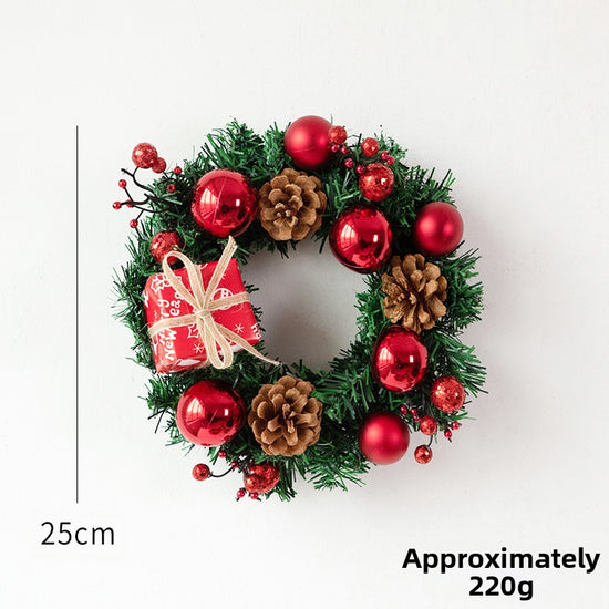 Christmas gift, Christmas wreath, door hanging