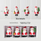 Christmas gift Christmas mini resin snow house Christmas tree pendant