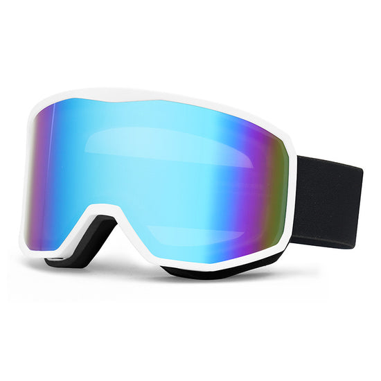 Outdoor sports products ,Winter skiing anti UV card myopia cylindrical double-layer anti fog skiing goggles
