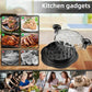 Multi-functional chicken breast shredder; minced meat separator; meat grinder; baby food tool with transparent lid; chicken shredding device