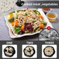 Multi-functional chicken breast shredder; minced meat separator; meat grinder; baby food tool with transparent lid; chicken shredding device