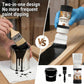 Black Touch-Up Paint for Wood,Furniture, Cabinets,Metal,6.35 Oz,2-in-1 | Waterproof,No Sanding, Fast Drying, Water Based, Multi Surface, 6.35 oz