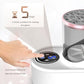 3 in 1 Electric Makeup Brush Cleaner, Dryer Machine Automatic USB Rechargeable with High Speed Rotating Waterflow for Home Use