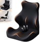 Seat Cushion with Back Support,Lumbar Support Pillow for Office Chair,office chair cushion for Sciatica and Hemorrhoid Relief,Tailbone Pain，Memory Foam Seat Cushion with L-Shaped Ergonomic Design
