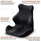 Seat Cushion with Back Support,Lumbar Support Pillow for Office Chair,office chair cushion for Sciatica and Hemorrhoid Relief,Tailbone Pain，Memory Foam Seat Cushion with L-Shaped Ergonomic Design