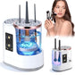 3 IN 1 Electric Makeup Brush Cleaner Machine with MakeupBrush Dryer - Auto Makeup Foundation, Contour, Eyeshadow, Blush Cleanser - 850 RPM Portable USB All Size Make up Brush Cleaner Washer and Dryer