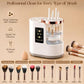 3 IN 1 Electric Makeup Brush Cleaner Machine with MakeupBrush Dryer - Auto Makeup Foundation, Contour, Eyeshadow, Blush Cleanser - 850 RPM Portable USB All Size Make up Brush Cleaner Washer and Dryer
